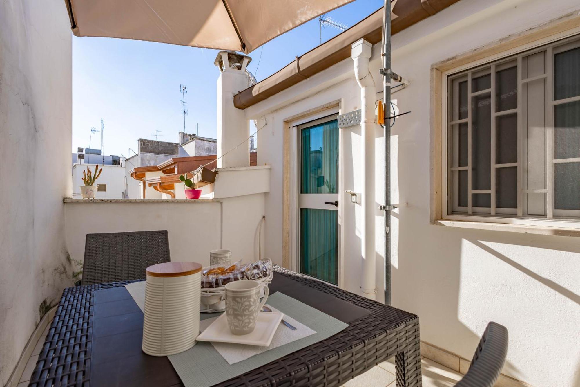 Antiche Mura Apartments"Cielo Di Puglia" -2 Matrimoniali, Cucina E Terrazzo ตูรี ภายนอก รูปภาพ